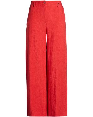 Diega Pants Linen - Red