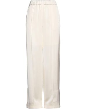 Jil Sander Ivory Trousers Viscose - White