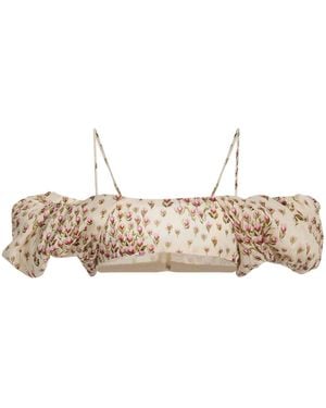 Giambattista Valli Top Cotton - White