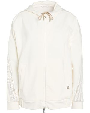 Panicale Ivory Sweatshirt Cotton, Polyamide, Elastane - White