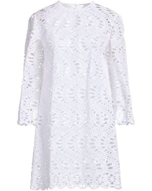 Giambattista Valli Mini Dress Cotton - White