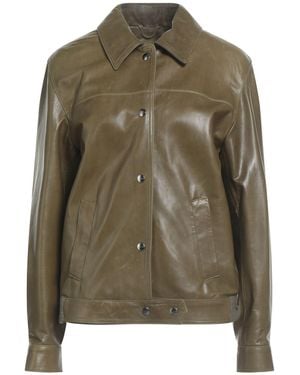 Giorgio Brato Military Jacket Leather - Green