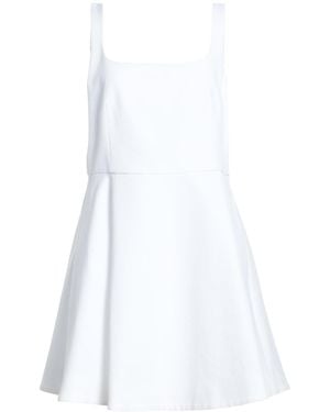 Theory Mini Dress Cotton, Elastane - White