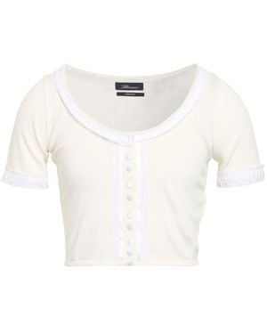 Blumarine Strickjacke - Weiß