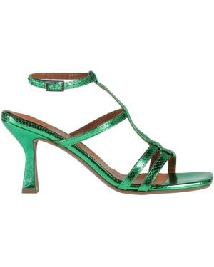 Lorenzo Mari Sandals Leather - Green
