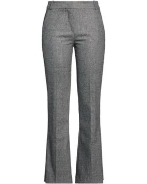 Pinko Pants Polyester, Acrylic, Wool, Viscose, Elastane - Gray