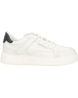 Emporio Armani Trainers Leather, Textile Fibres - Natural