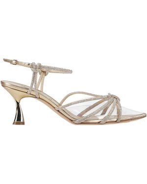 Casadei Court Shoes Leather, Pvc - Metallic