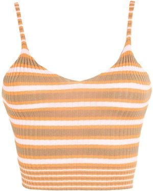 SOLOTRE Top Viscose, Polyester - Natural