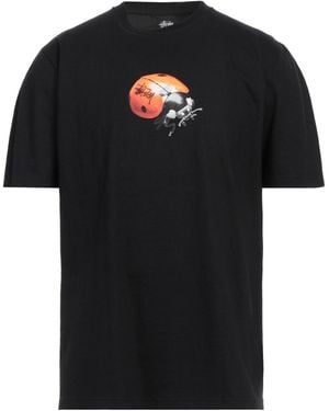 Stussy T-Shirt Cotton - Black