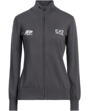 EA7 Strickjacke - Schwarz