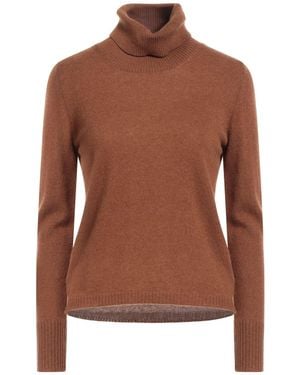 Shirtaporter Rollkragenpullover - Braun