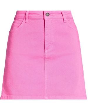 Rebel Queen Denim Skirts - Pink