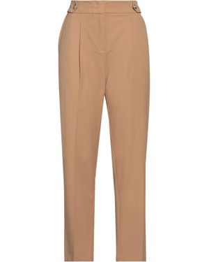 Pennyblack Camel Trousers Polyester, Viscose, Elastane - Natural