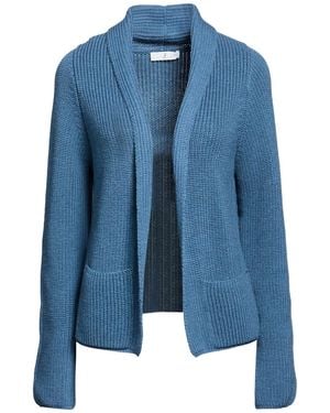 Whyci Cardigan Wool - Blue