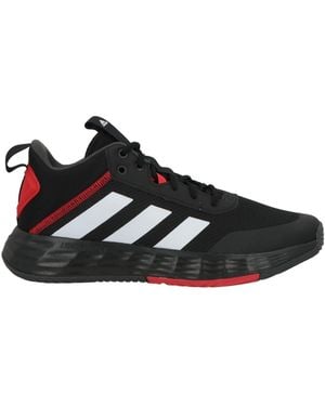adidas Sneakers Textile Fibers, Synthetic Material - Black