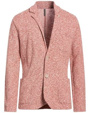 L.B.M. 1911 Blazer Cotton, Linen - Pink