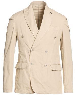 Bob Sand Blazer Linen, Cotton, Elastane - Natural