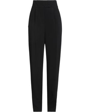 Giorgio Armani Pants Viscose, Elastane - Black