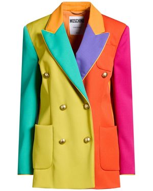 Moschino Couture Blazer Virgin Wool - Orange