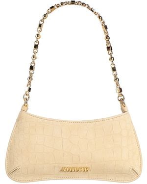 Jacquemus La Piccola Bisou Chaine -- Sand Handbag Leather - Natural