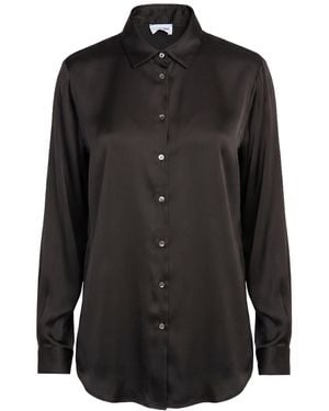 RUE DU BAC Shirt Polyester, Elastane - Black