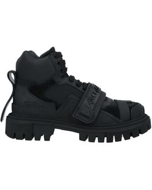 Dolce & Gabbana Ankle Boots Leather - Black