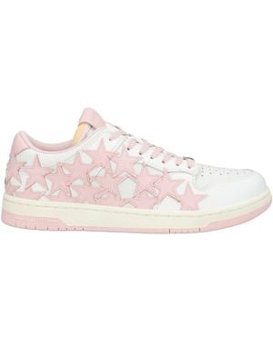 Amiri Trainers Leather, Textile Fibres - Pink