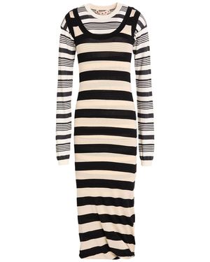 Marni Midi Dress Cotton - White