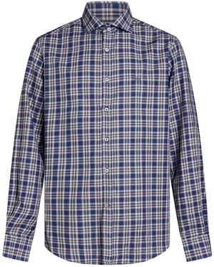 Paul & Shark Shirt Cotton - Blue