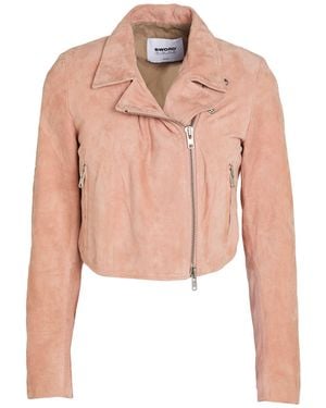 S.w.o.r.d 6.6.44 Jacket Leather - Pink