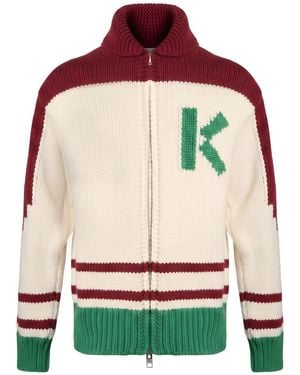 KENZO Strickjacke - Rot
