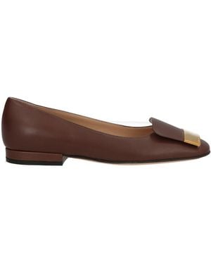 Sergio Rossi Ballet Flats - Brown