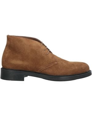 Triver Flight Ankle Boots Leather - Brown