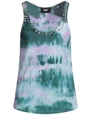 FERMAS Tank Top Cotton - Blue