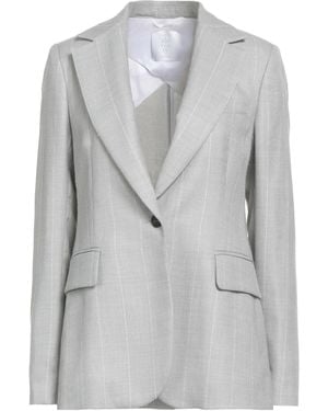 Eleventy Blazer Wool, Silk, Linen - Gray