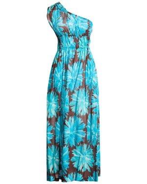 Liviana Conti Maxi Dress Cotton - Blue
