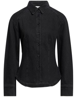 IVY & OAK Jeanshemd - Schwarz