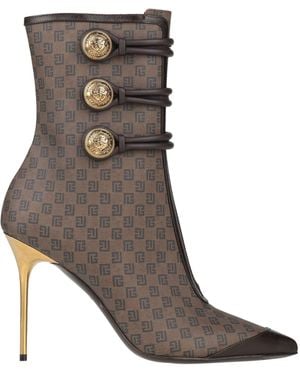 Balmain Ankle Boots - Brown