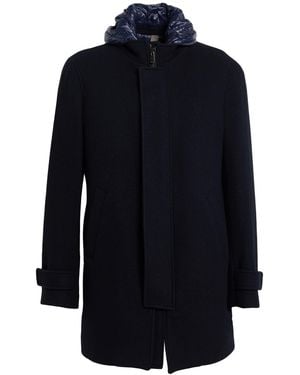 Siviglia Midnight Coat Wool, Polyamide - Blue