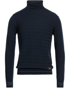 Roberto Cavalli Rollkragenpullover - Blau