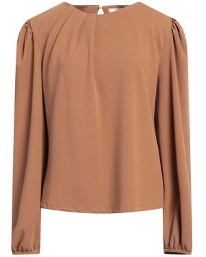 Toy G. Camel Top Polyester, Elastane - Brown