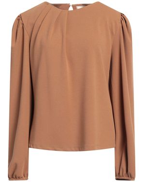 Toy G. Camel Top Polyester, Elastane - Brown