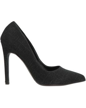 Albano Pumps Textile Fibers - Black