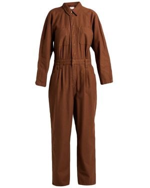 FRAME Jumpsuit Cotton - Brown