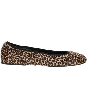 Tory Burch Ballet Flats Cow Leather - White