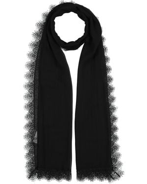 Alberta Ferretti Bufanda - Negro