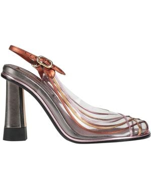 Marco De Vincenzo Pumps Plastic, Leather - Pink