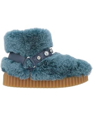 Voile Blanche Ankle Boots - Blue