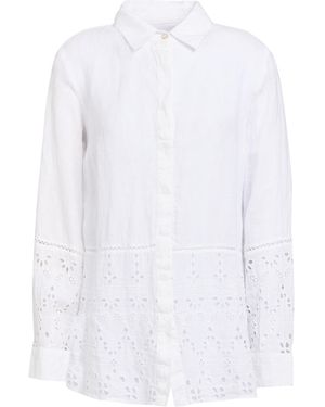 120% Lino Camicia - Bianco